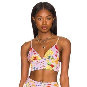 Agua Bendita Noor Bouk crop top